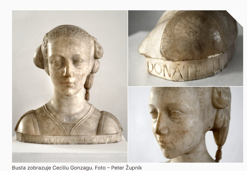 Busta Cecílie z Gonzagu