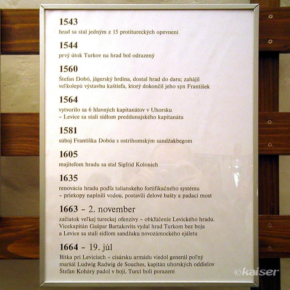 Najvýznamnejšou udalosťou v roku 1664 bola bitka pri Leviciach, kedy boli Turci porazení a v tomto boji padol Štefan Kohári