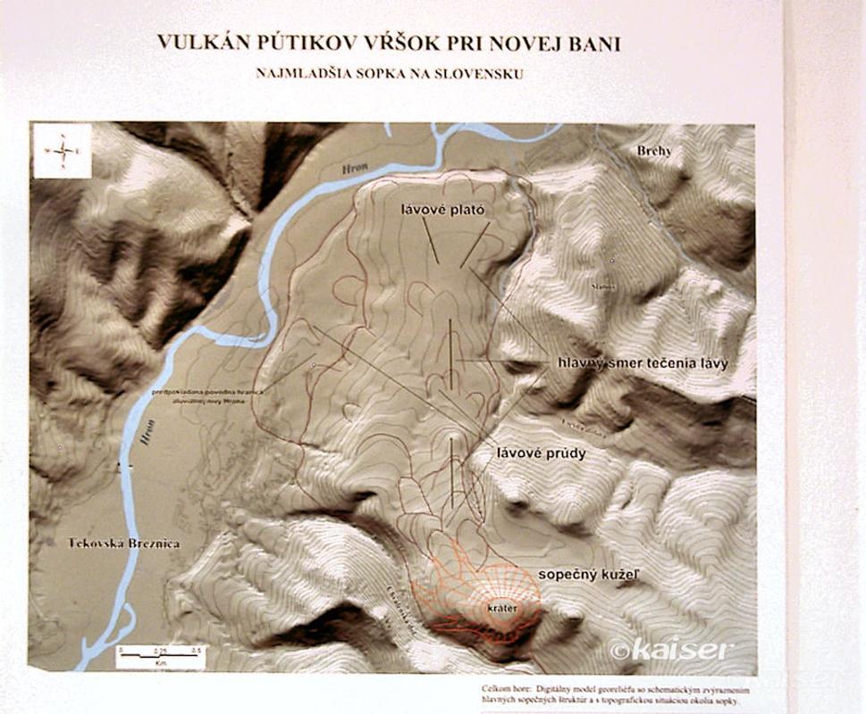Dokumentácia najmladšej sopky na Slovensku pri Novej Bani nad Tekovskou Breznicou