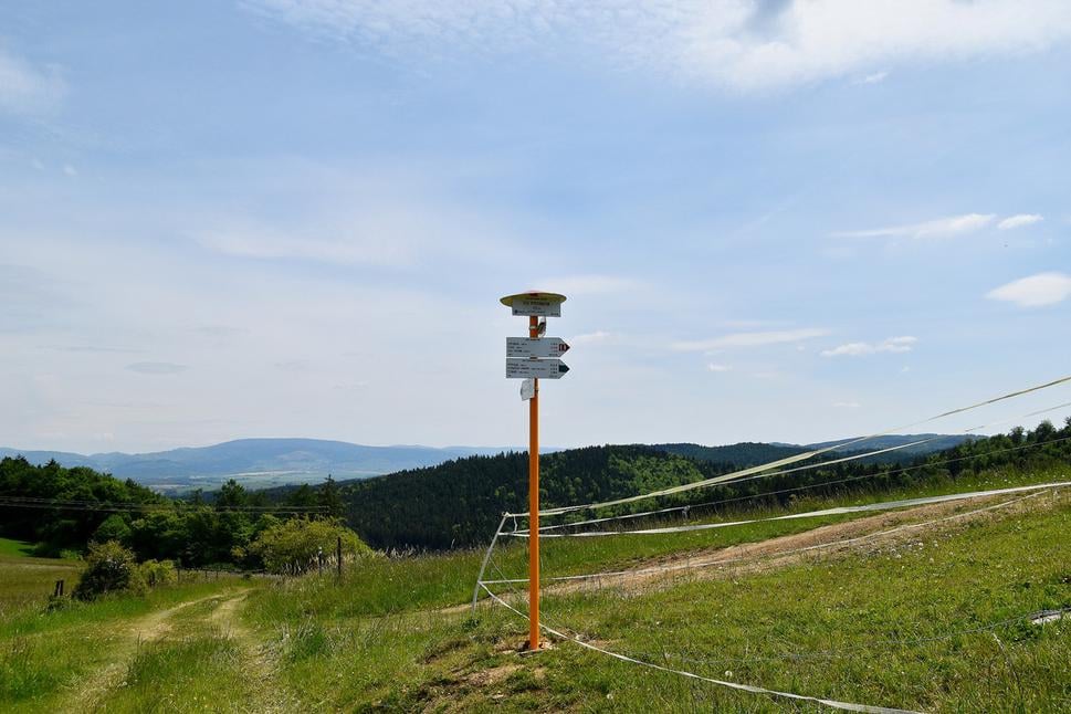 smerovník Pod Vyšehradom