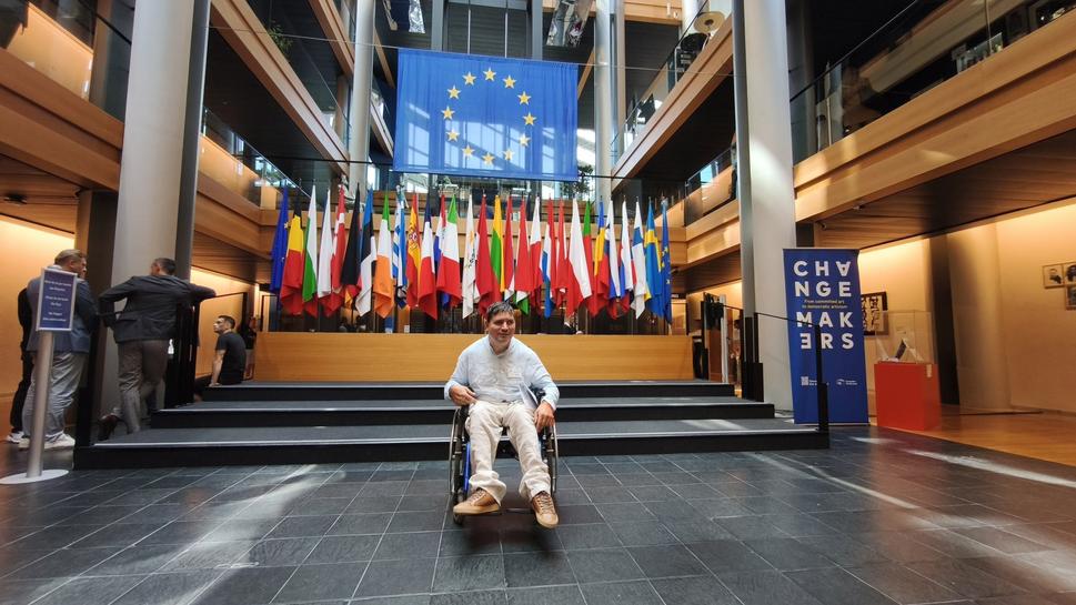 Ja v Európskom parlamente.