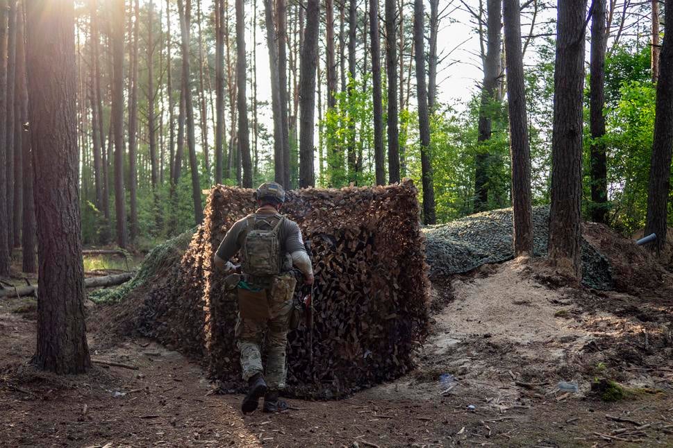 "Kazach" pred pozíciou FPV dronistov