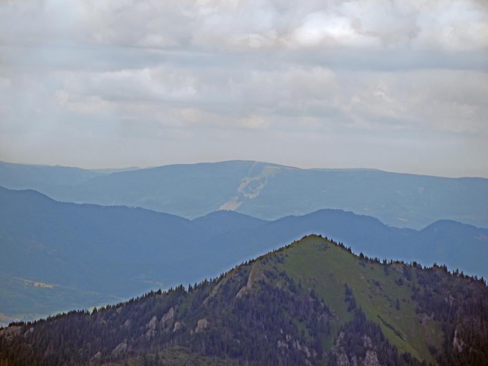 Siná a Kubínska hoľa vzdialená 40 km