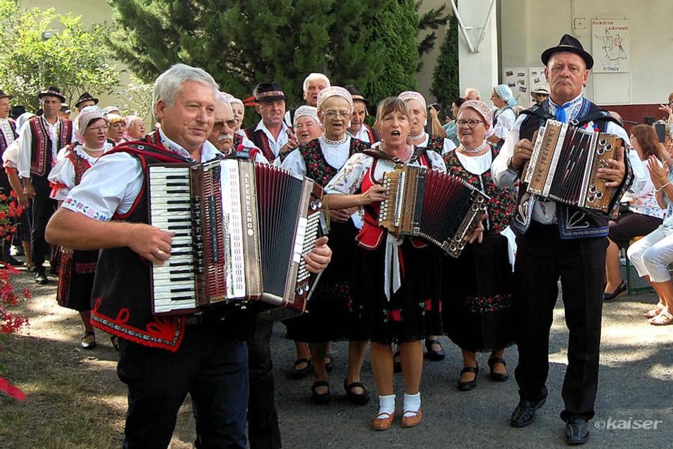 Otvorenie folklórnych slávností
