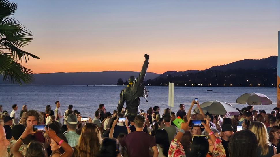 Socha Freddie v Montreux