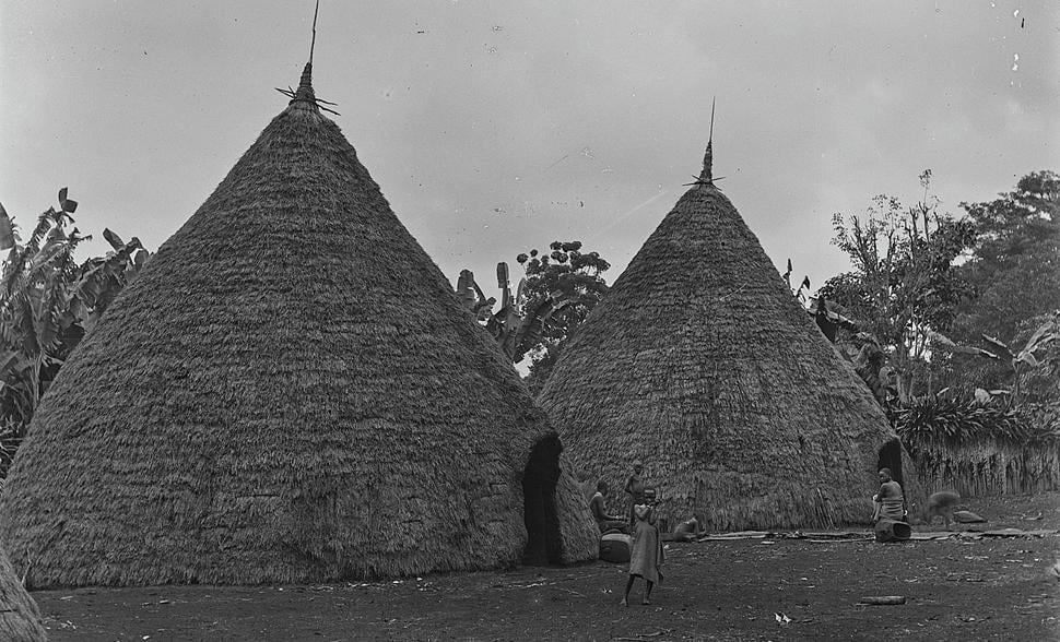 Vesnice Chaggů, rok 1887