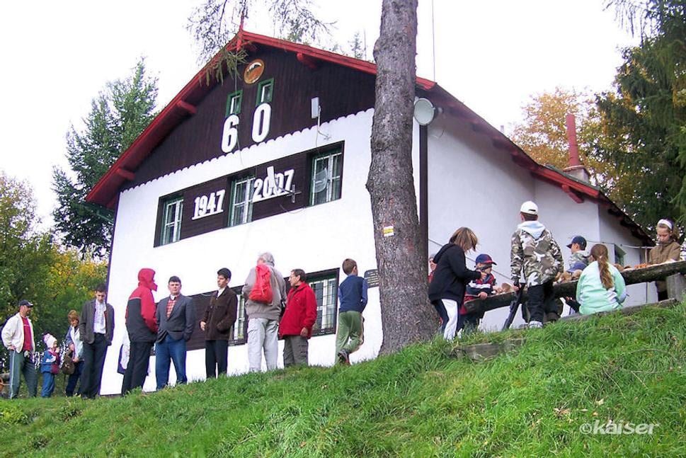 Oslava 60. výročia chaty na Veľkom Inovci v roku 2007