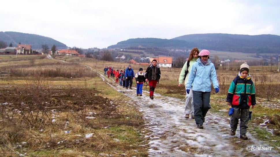 Na ceste z Jedľových Kostolian do Cigánskej doliny