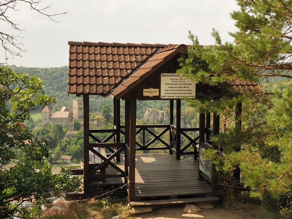 Hardeggská rozhľadňa dnes