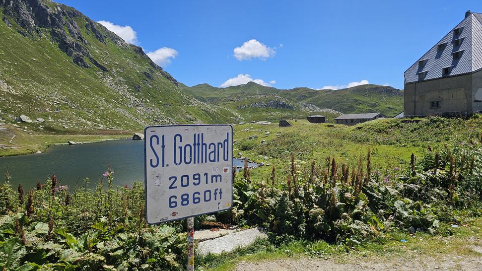 Horský priesmyk St. Gotthard