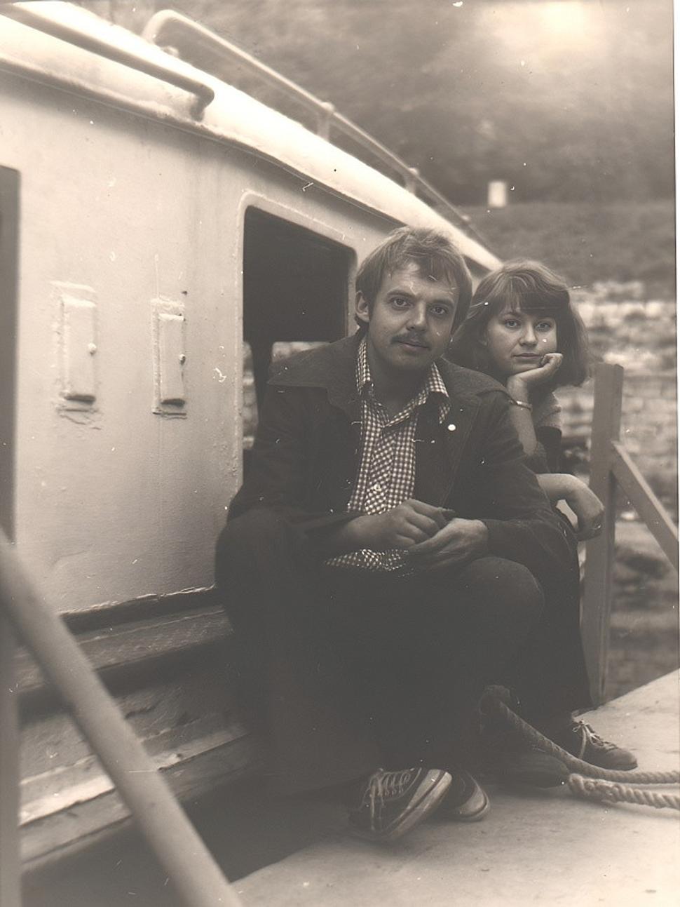 Na Vranovskej priehrade 1979