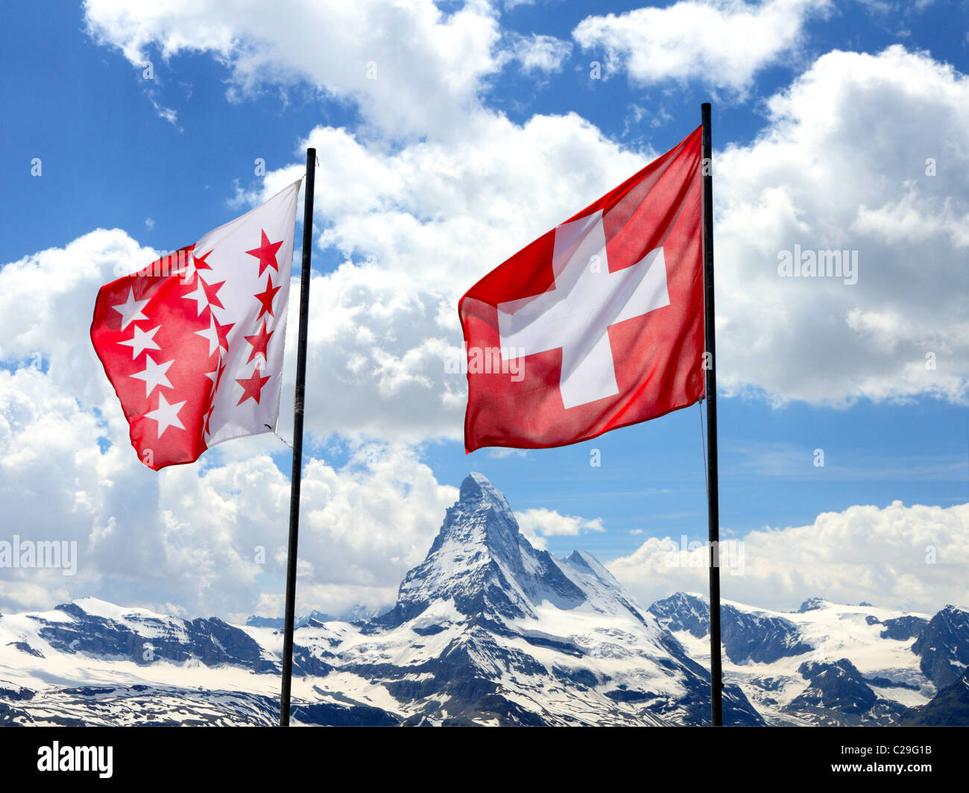 Vlajka kantónu Valais
