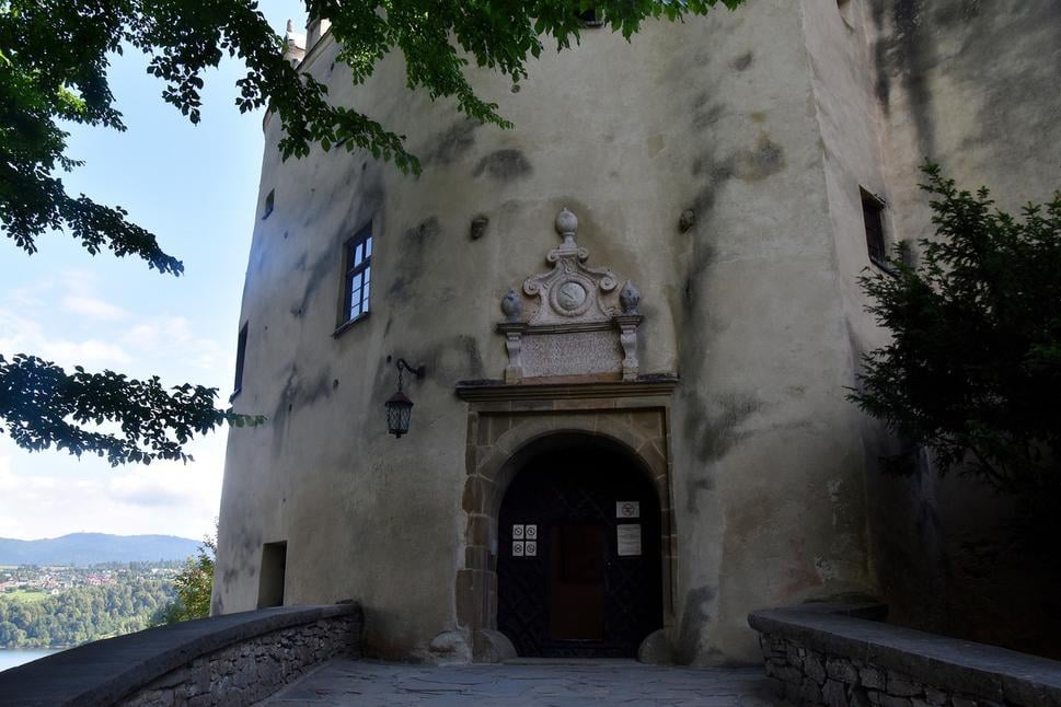 vstup na hrad