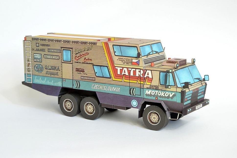 Tatra 815 GTC (1:43, Michal Antonický, Déčka ABC č. 7 - 1989)