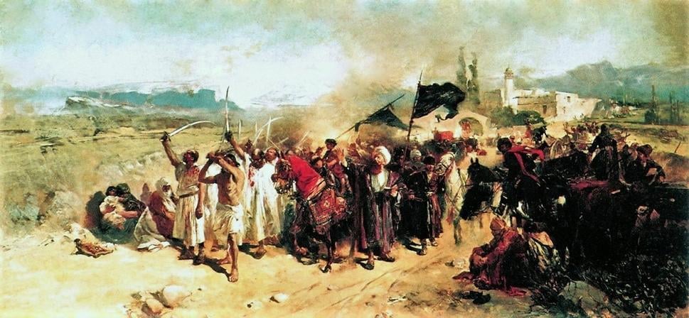 Tatbír, malba z roku 1887
