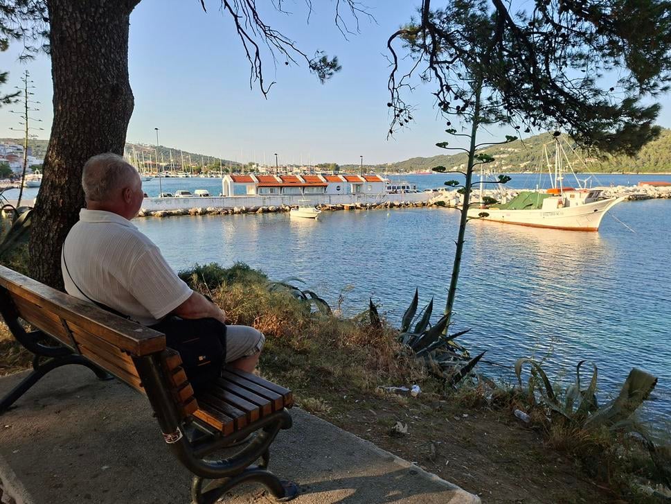 aj v rušnom meste si viete oddýchnuť v parku pod píniami