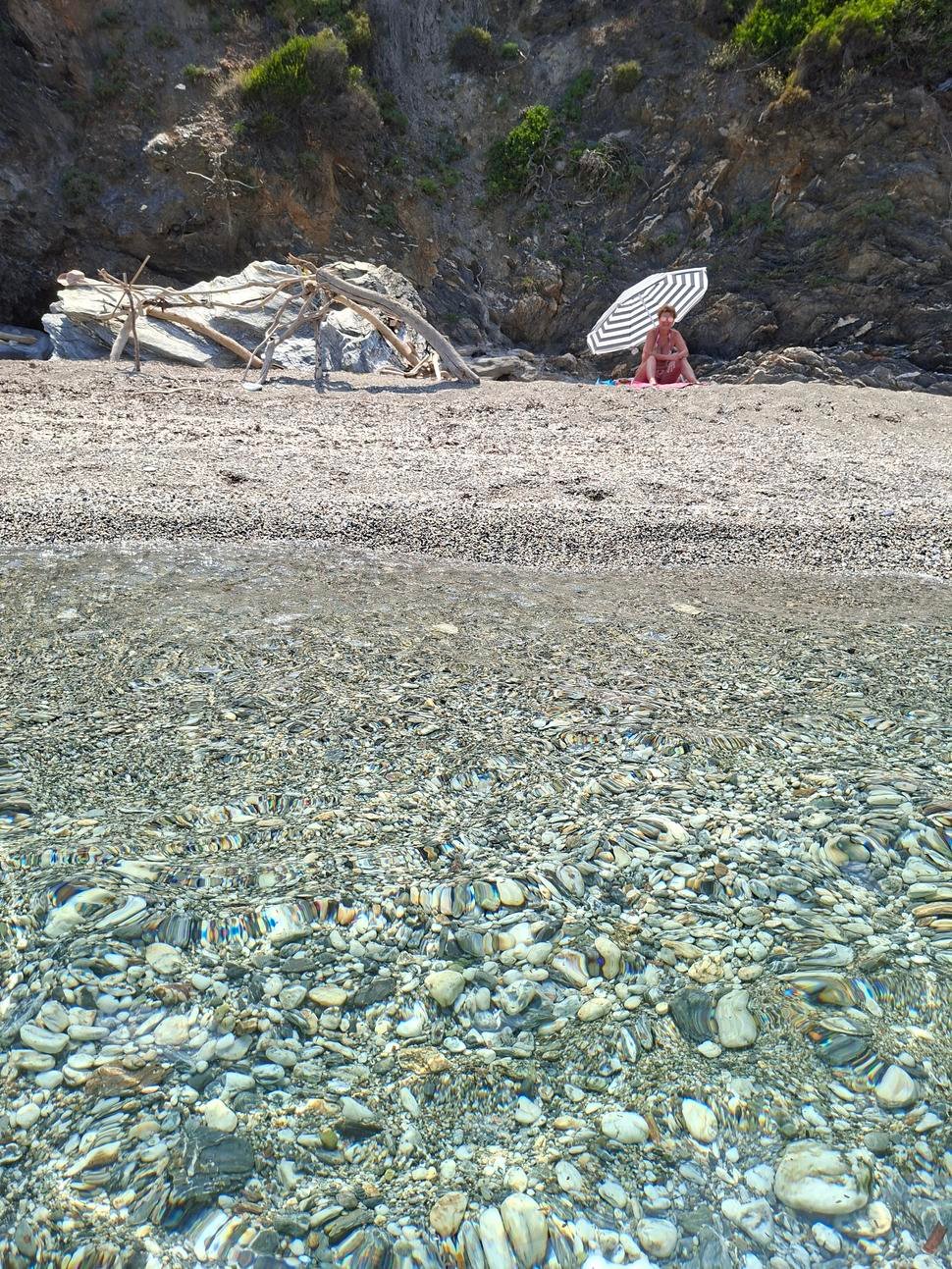 Previliou beach na Skopelose