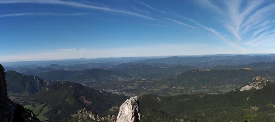 pohľad na sever