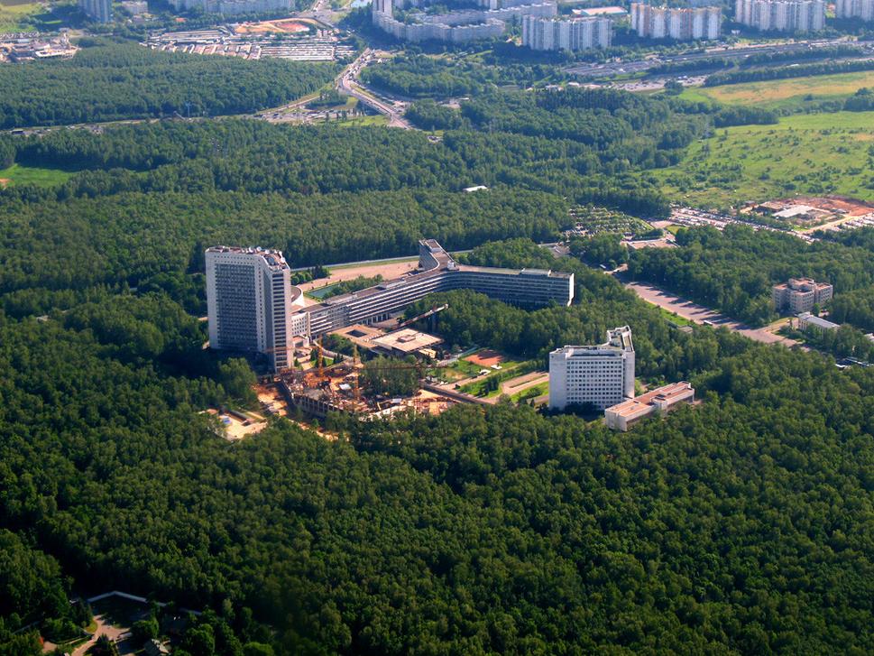 Centrála ruskej tajnej služby SVR pri Moskve