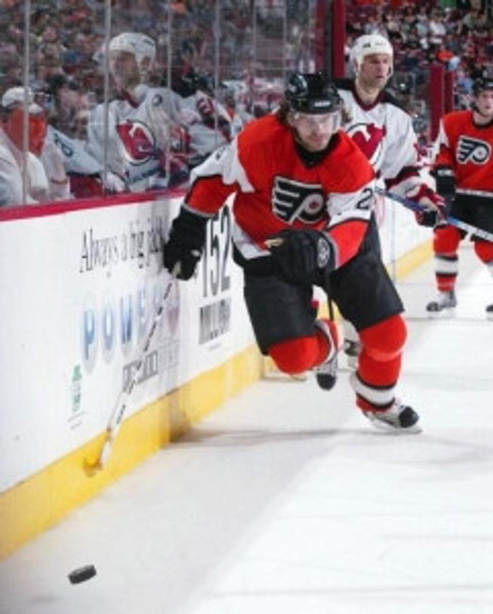 Michal Handzuš v drese Philadelphie Flyers