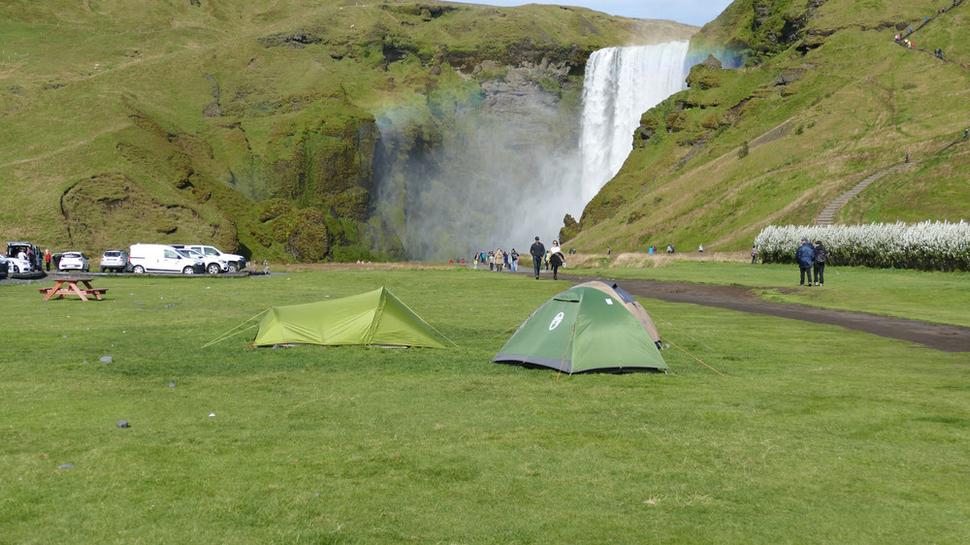 Kempovanie na Islande môže byť skutočne zážitok