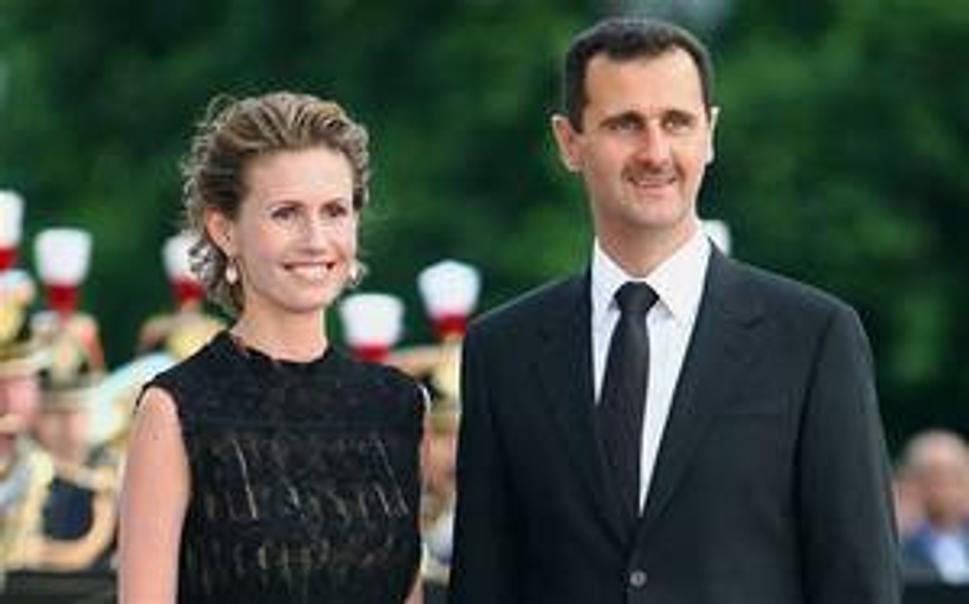 Asma & Bashar al Assad