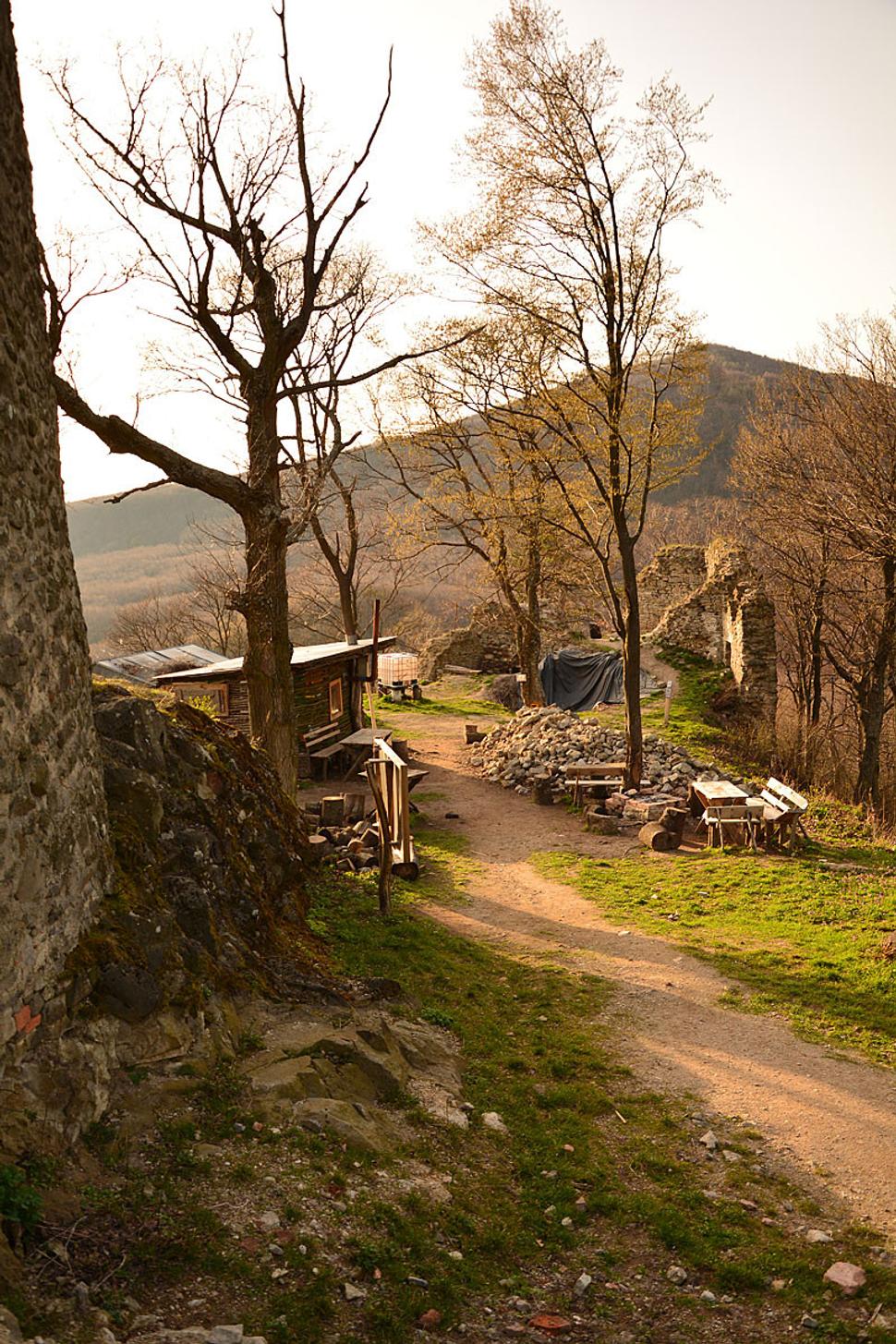 pohľad na strážnu baštu