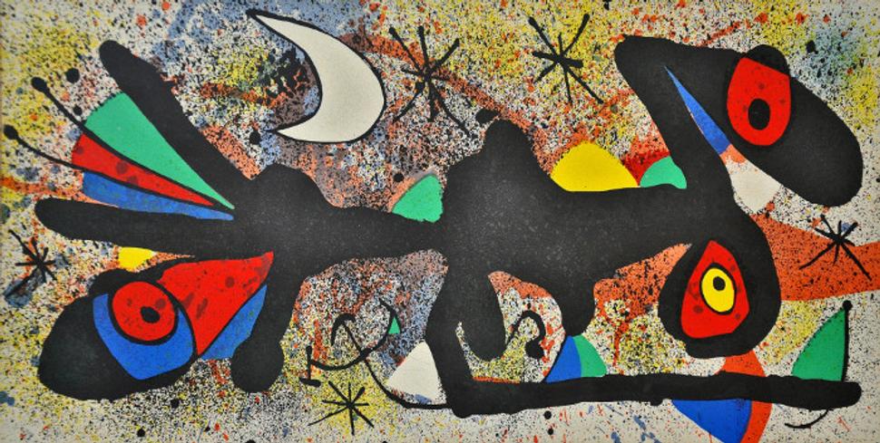 Joan Miró: Kompozícia II. (1974).