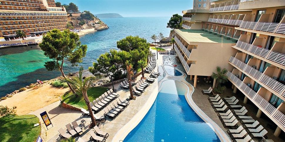 Náš hotel - Occidental v časti Cala Viñas.