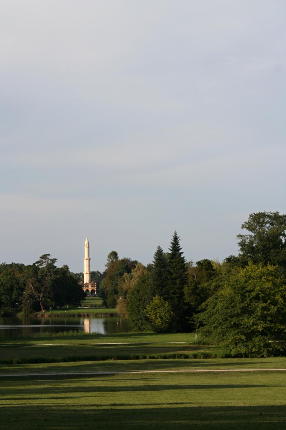 Minaret, Zámocký park, Lednice