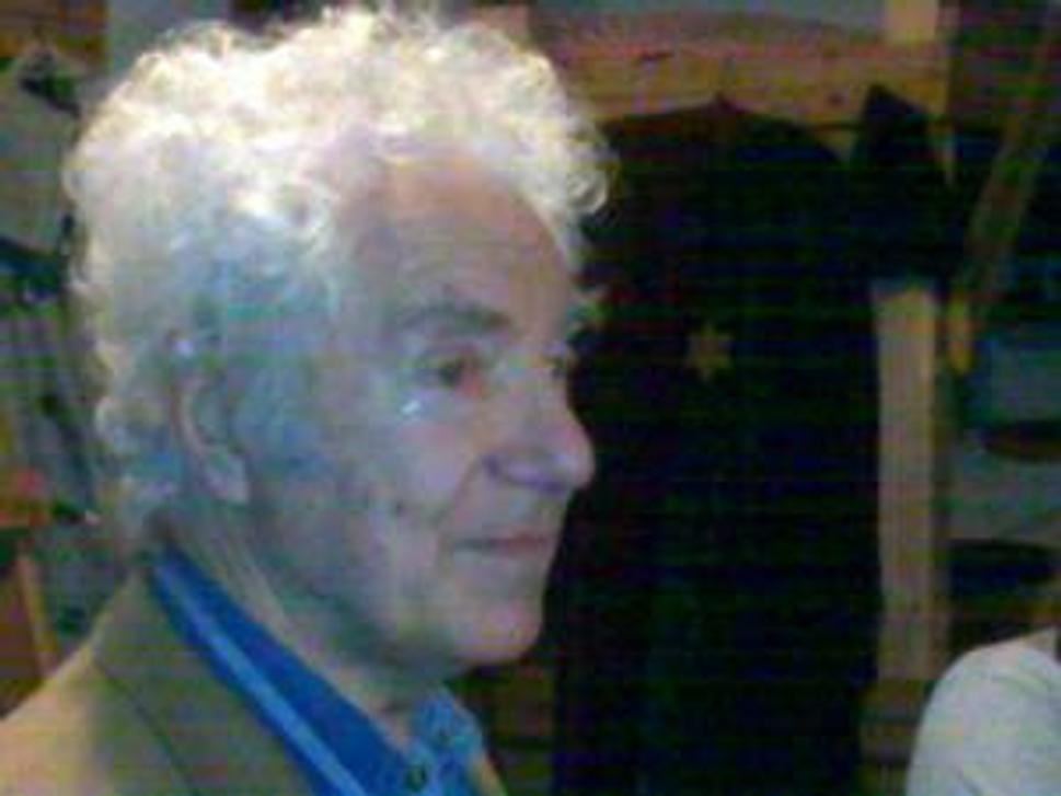 Pavel Werner v múzeu terezínskeho ghetta.