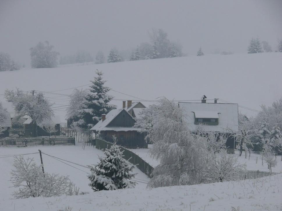 Zimná krajina. A to nie je ani tak dávno.