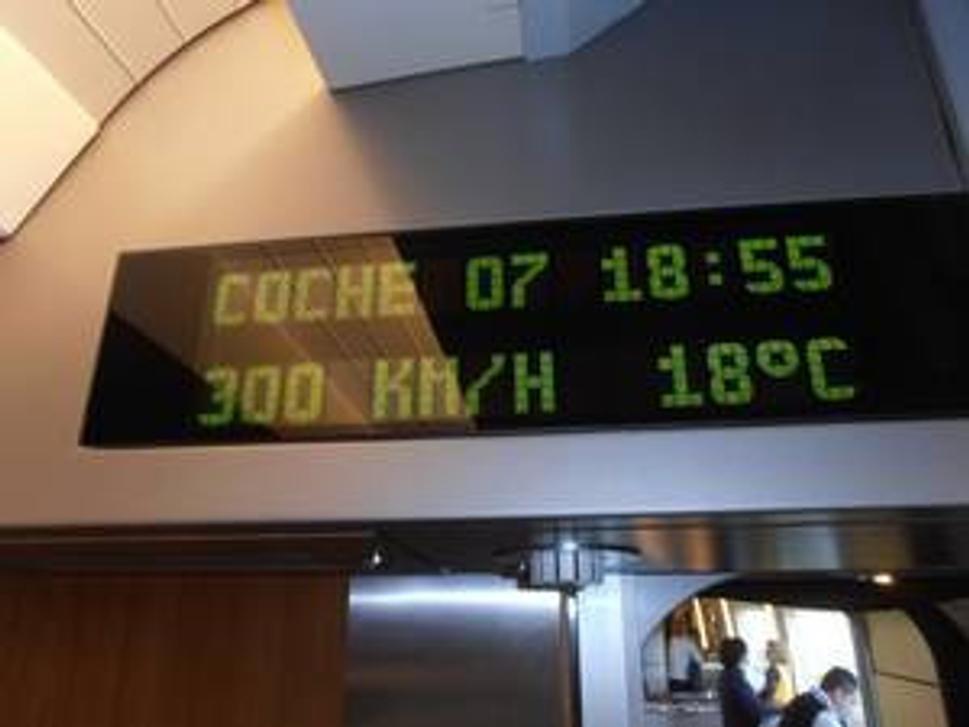 Vlak - Madrid - Barcelona