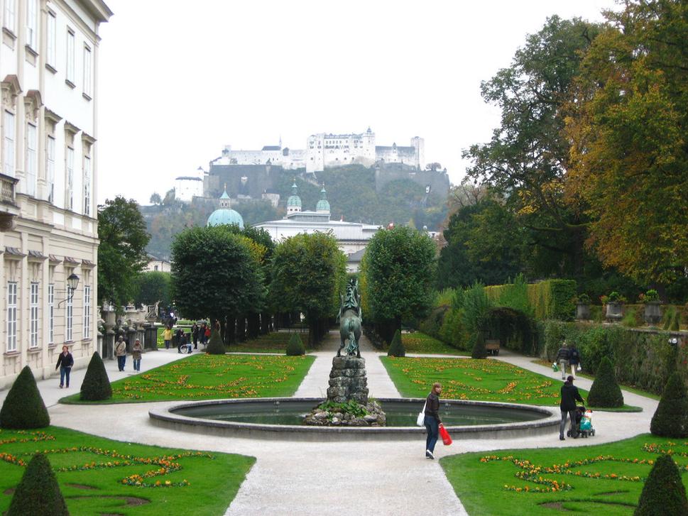 Zámok Mirabell v Salzburgu