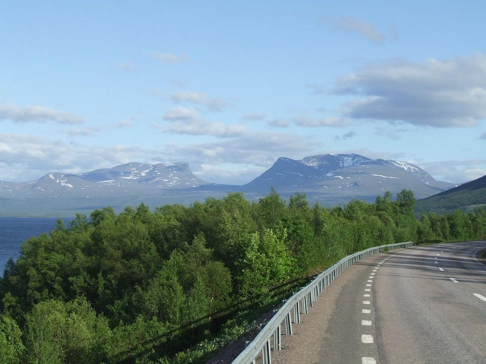 Sobia brána v národnom parku Abisko