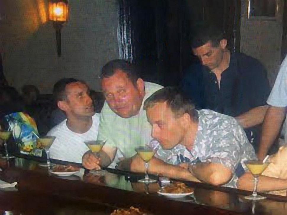 Boris s kamošmi na dovolenke