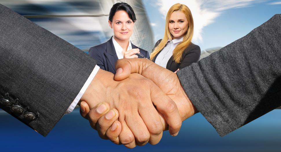 shaking hands
