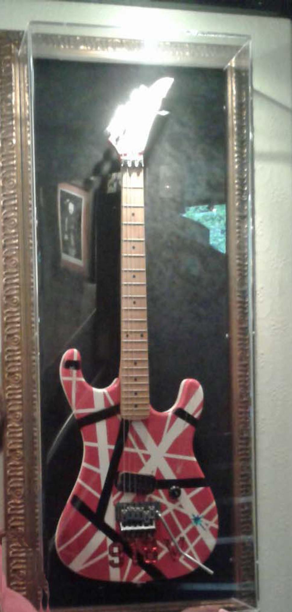Eddieho gitara Frankenstrat.