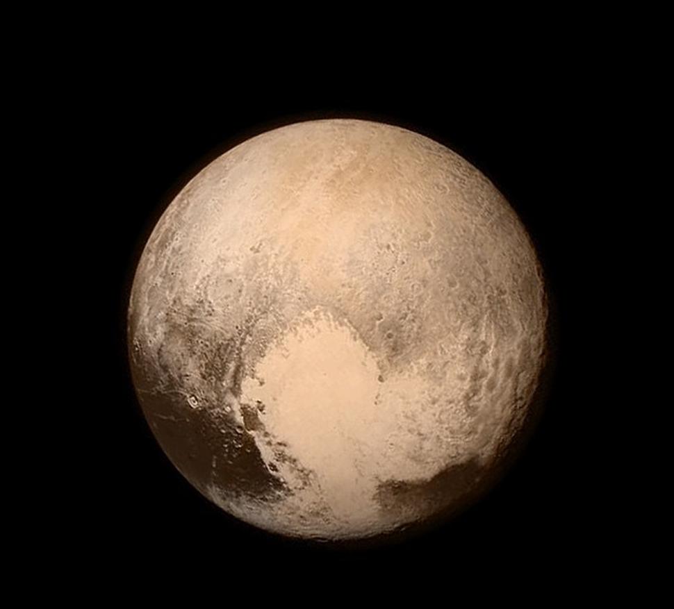 Pluto v podobe, ktorá v čase jeho vyradenia ešte nebola známa
