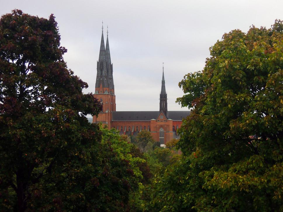Katedrála v Uppsale alebo Domkyrkan...