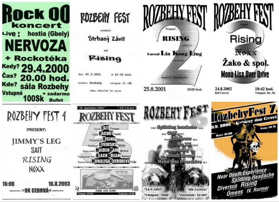 Z histórie cerovských koncertov, alebo ako začínali Rozbehy fest.