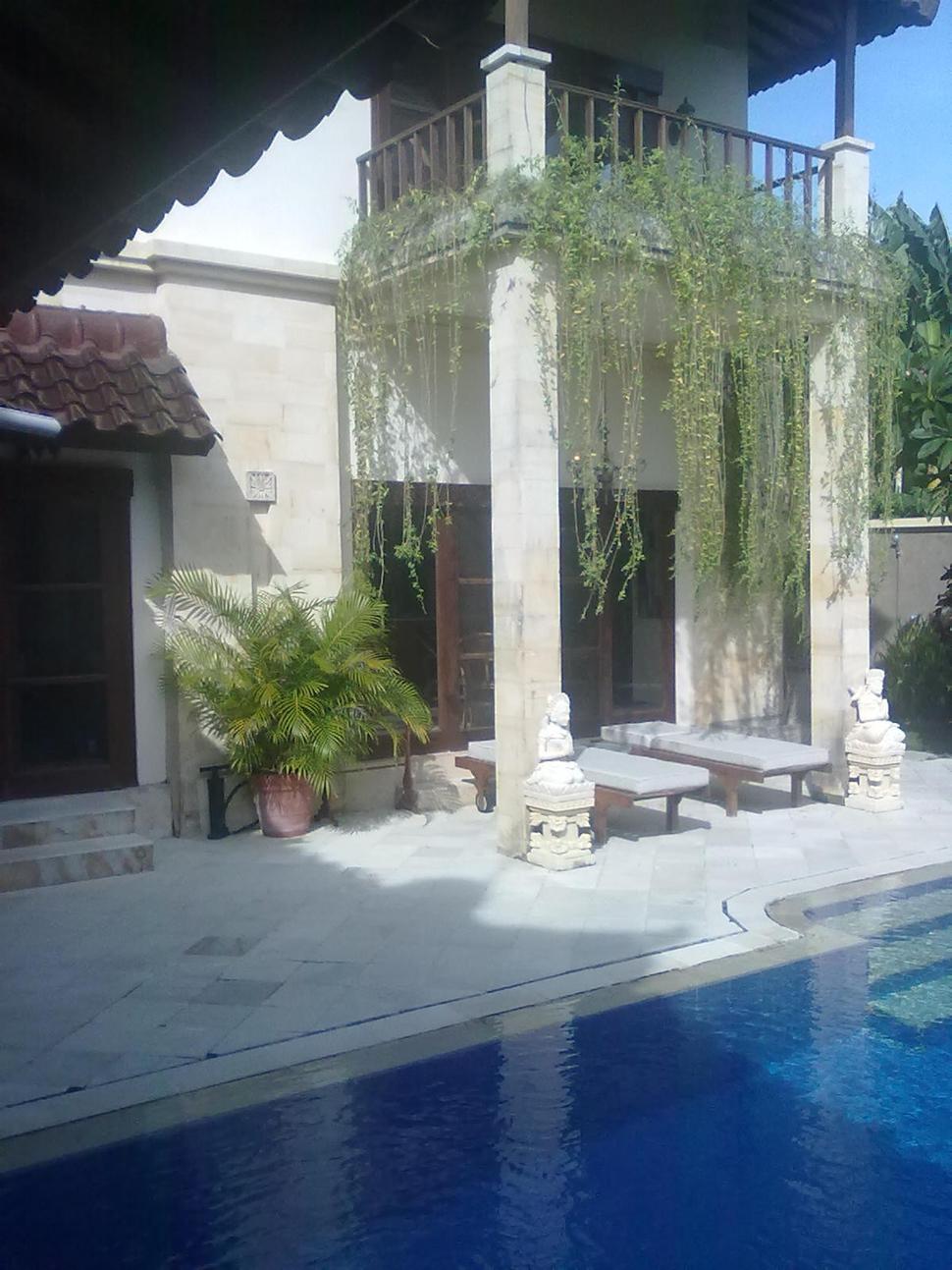 Toto je jeden z pohľadov na našu vilu na Bali - Bali Emerald vila