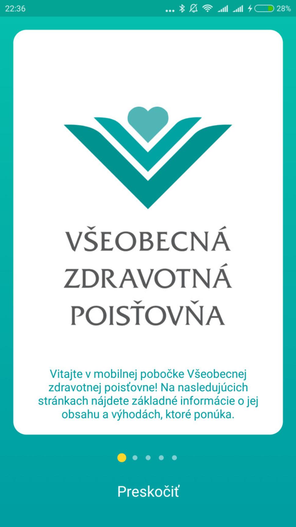 Novinka - mobilná aplikácia VšZP