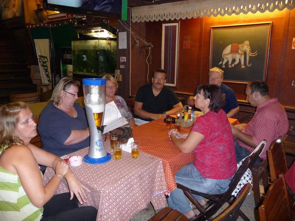 Potkan odišiel , tak sme dali radšej pivko
