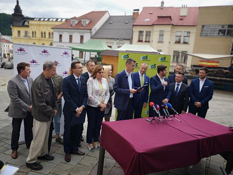 Oznámenie kandidatúry na primátora v júni 2018.
