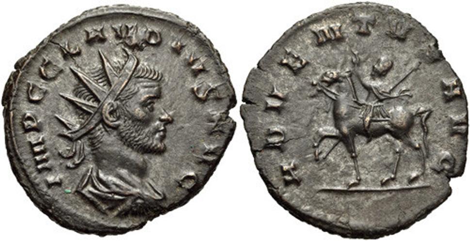 Antoninián Claudia II.