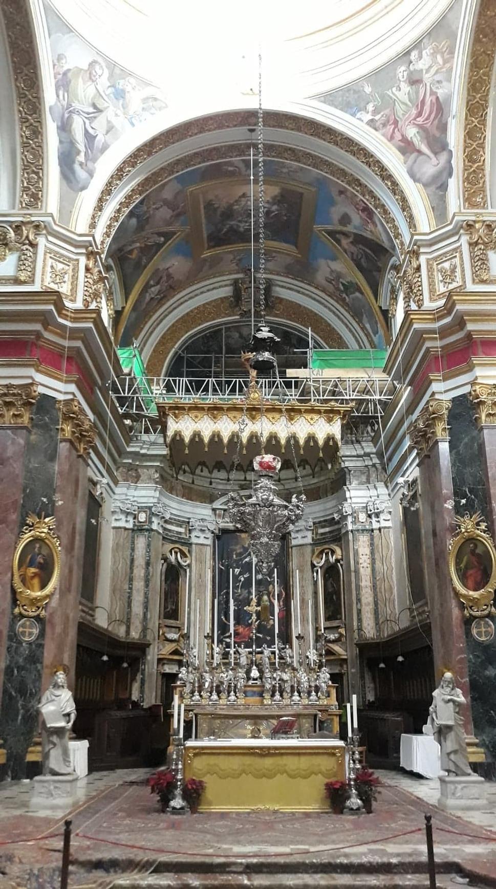 Oltár v St. Paul᾿s Cathedral