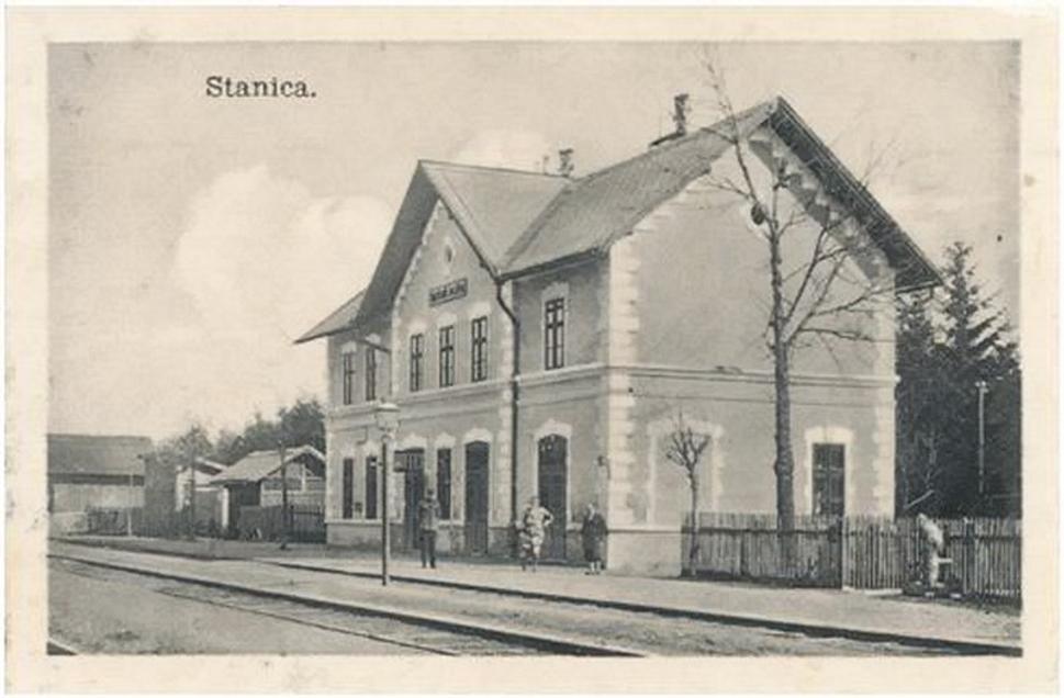 Stanica Suchá Hora za svojej éry .