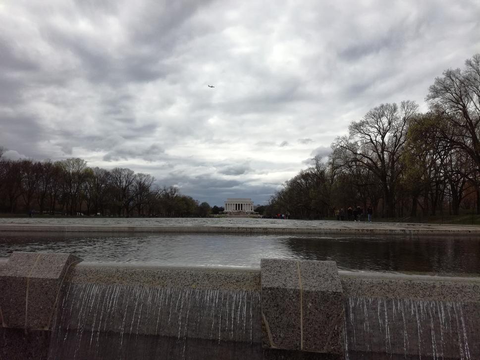 Lincoln Memorial.