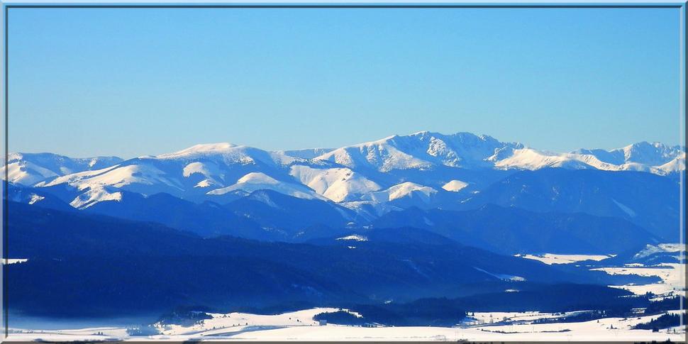 Pohľad na náprotivné Nízke Tatry